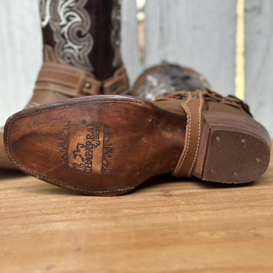 CB-888 Café - Botas Vaqueras para Mujer - Botas Mexicanas Vaqueras (6)