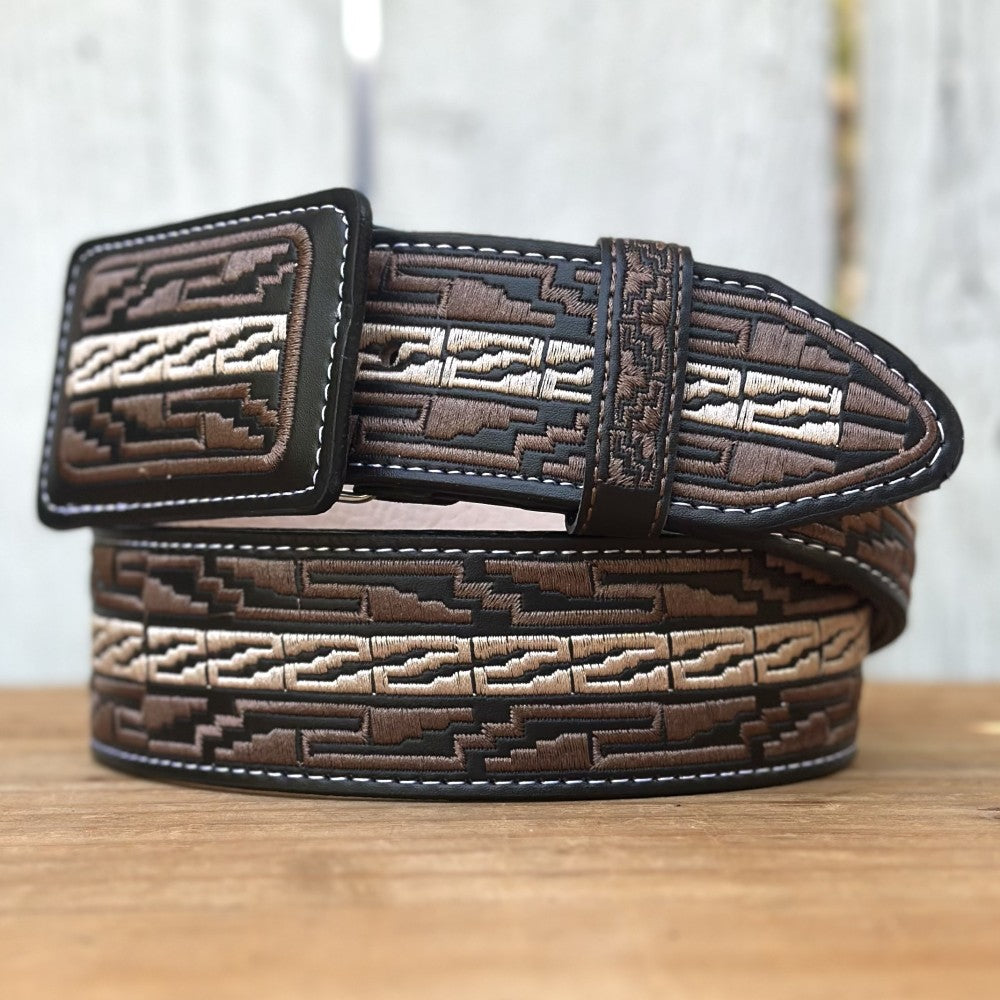 Cinturón Vaquero "Silvestre" - Cinturones Vaqueros para Hombre - Cinturones Vaqueros Mexicanos (5)