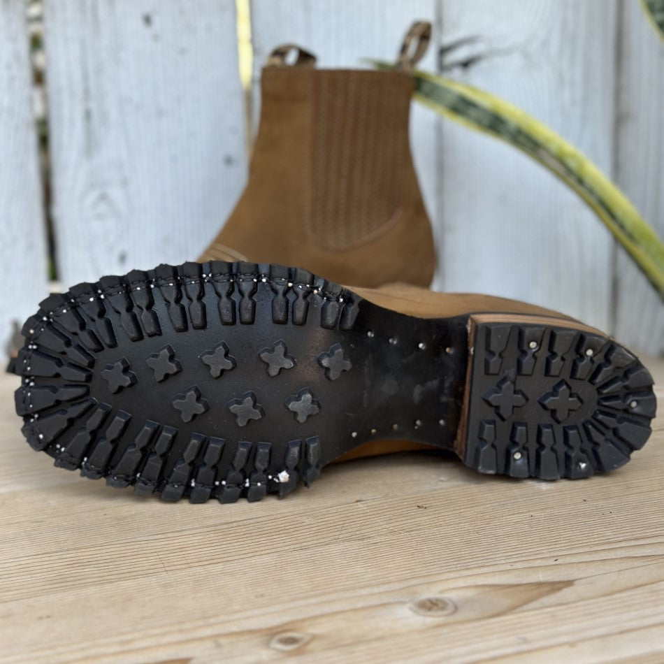 DB-777 Canela - Botines Vaqueros con Suela de Tractor para Hombre (5)