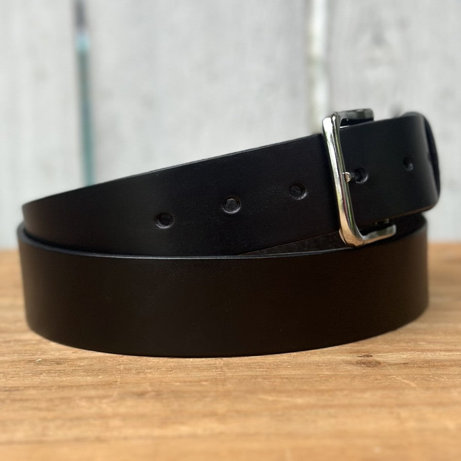 Cinturón Casual Negro de Piel - Cinturones para Hombre (5)