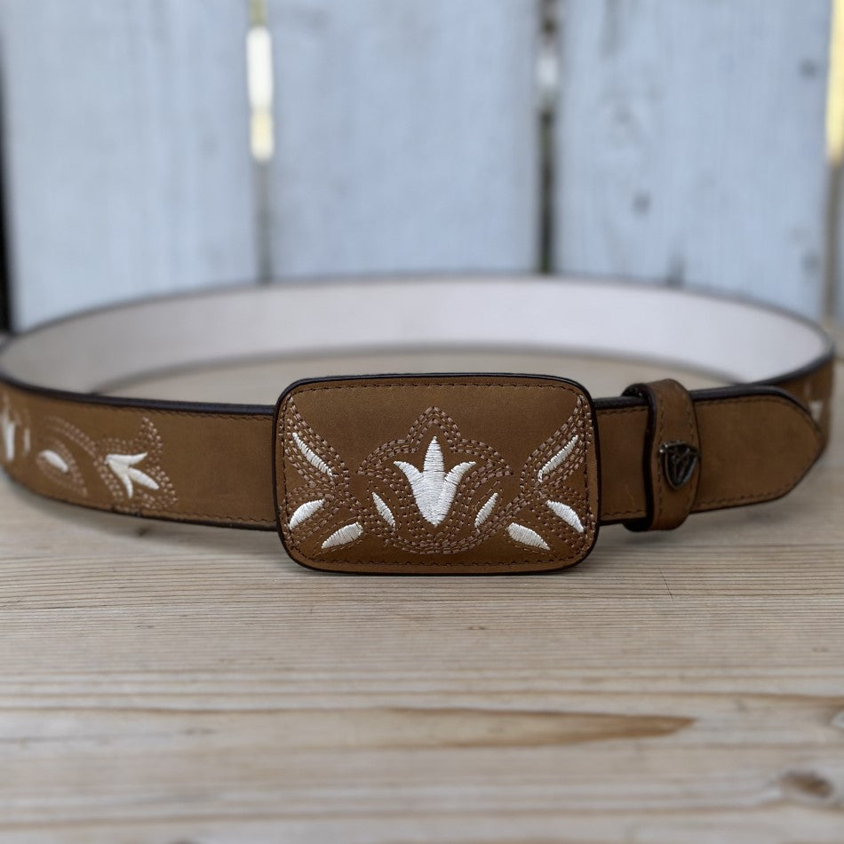 RC-Andrea-Miel-Cinturon-Vaquero-para-Mujer-Cinturones-Vaqueros-con-Bordado-Cintos-Bordados-para-Mujer