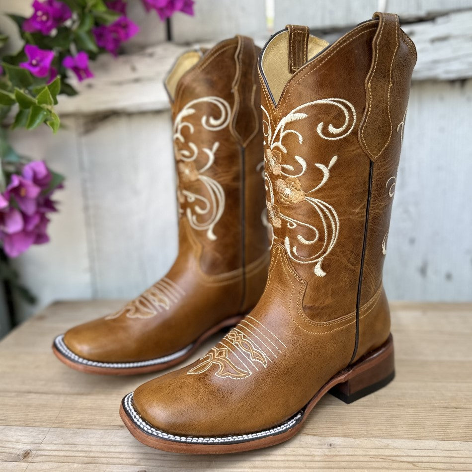 SB-Alexandria Honey - Western Boots for Women