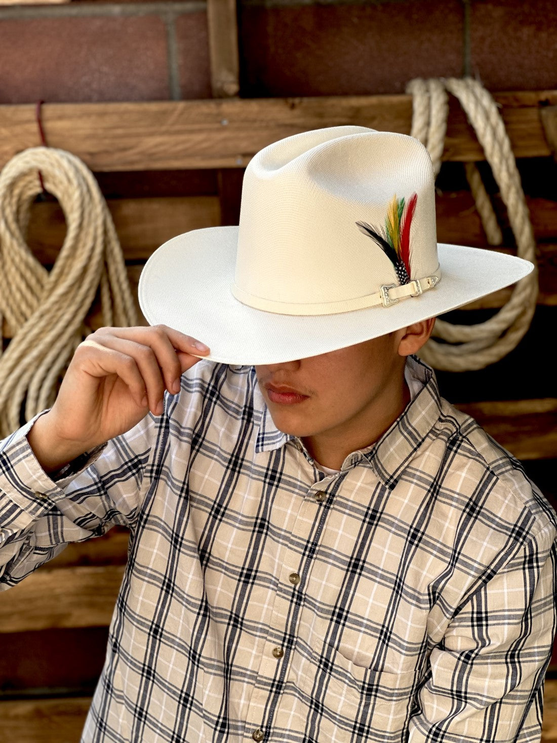 1000X Johnson Telar (4 Brim) Tombstone Hats Cowboy Hat
