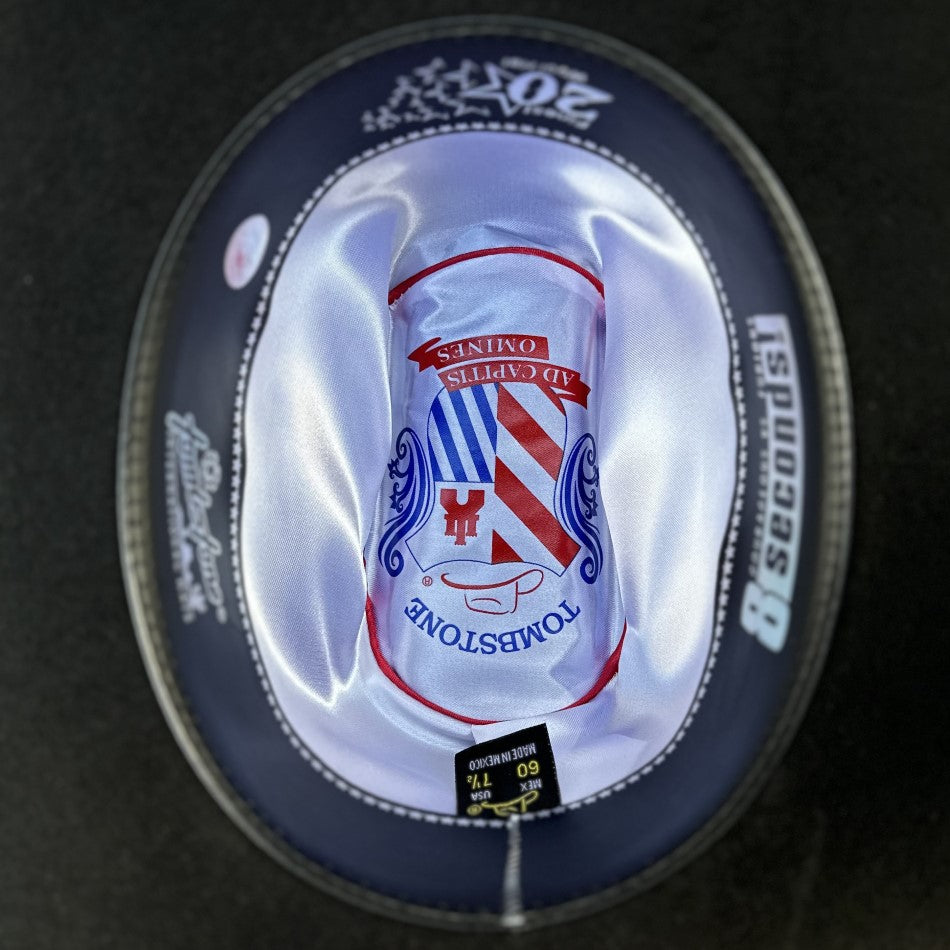 Texana 20X 8 Segundos Marca Tombstone Hats - Texana de Fieltro para Hombre