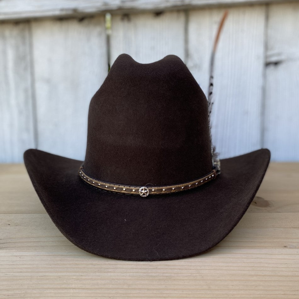 20X Dos Carnales Super Patron Cafe - Texanas Para Hombre - Texana para Hombre - Texanas vaquera hombre - Texanas Dos Carnales - Tejanas para Hombre - Sombreros Vaqueros