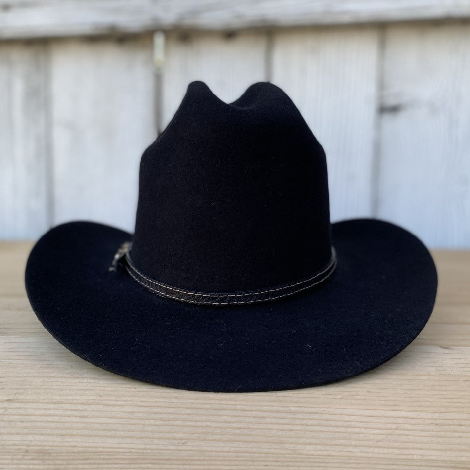20X Dos Carnales Super Patron Negro - Texanas Para Hombre - Texana para Hombre - Texanas vaquera hombre - Texanas Dos Carnales - Tejanas para Hombre - Sombreros Vaqueros