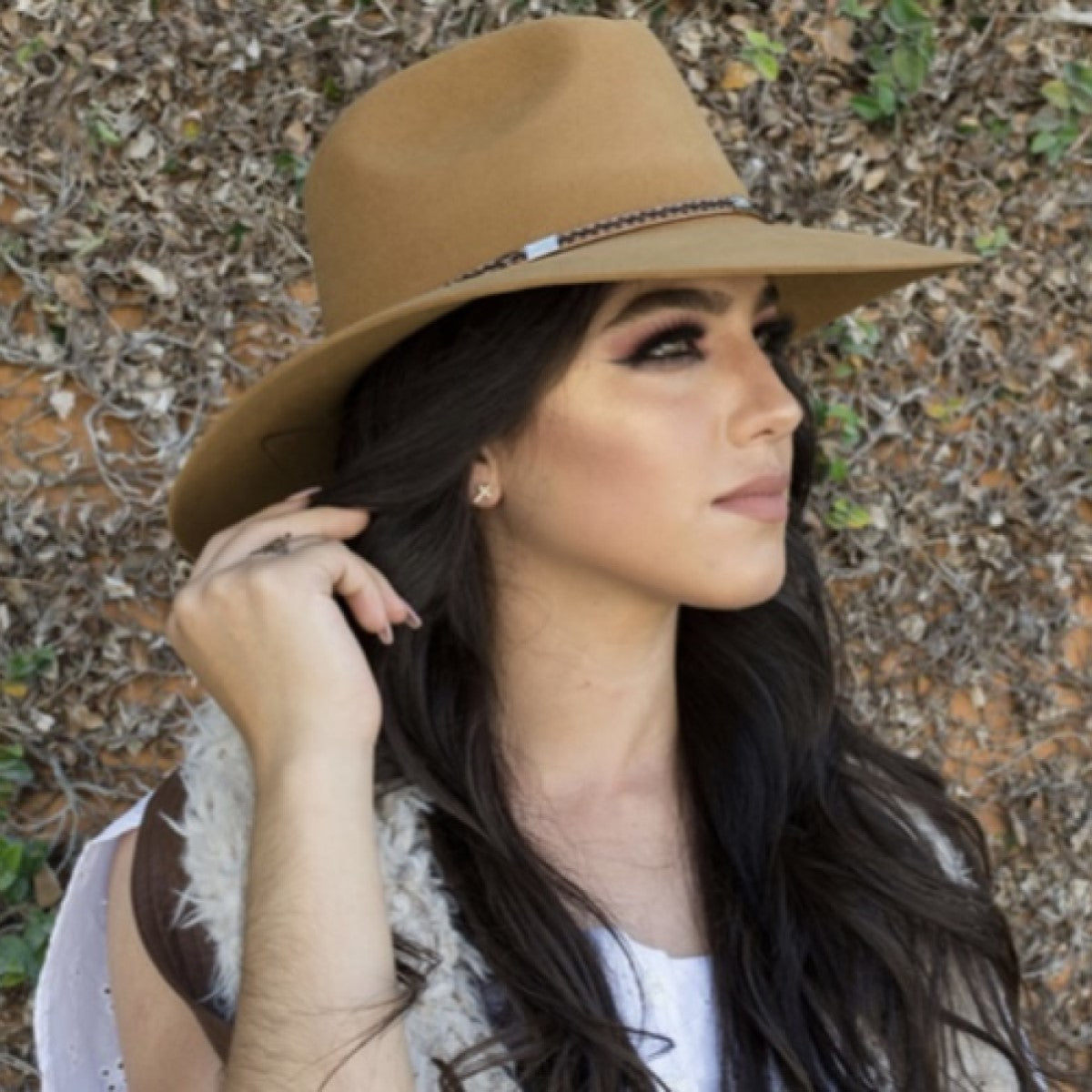 20X Indi Mostaza Rocha Hats - Sombreros Vaqueros para Mujer
