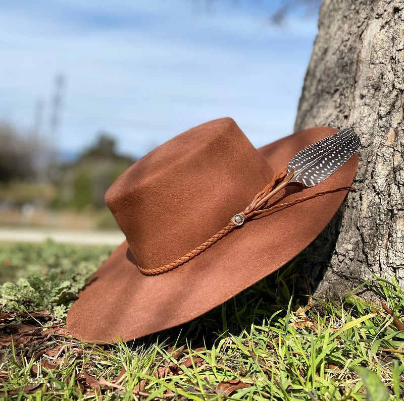 Felt Hats for Women / Sombreros de Fieltro para Mujer - Sombreros para Mujer - Sombrero Cordobes - Sombreros para Mujer de fieltro