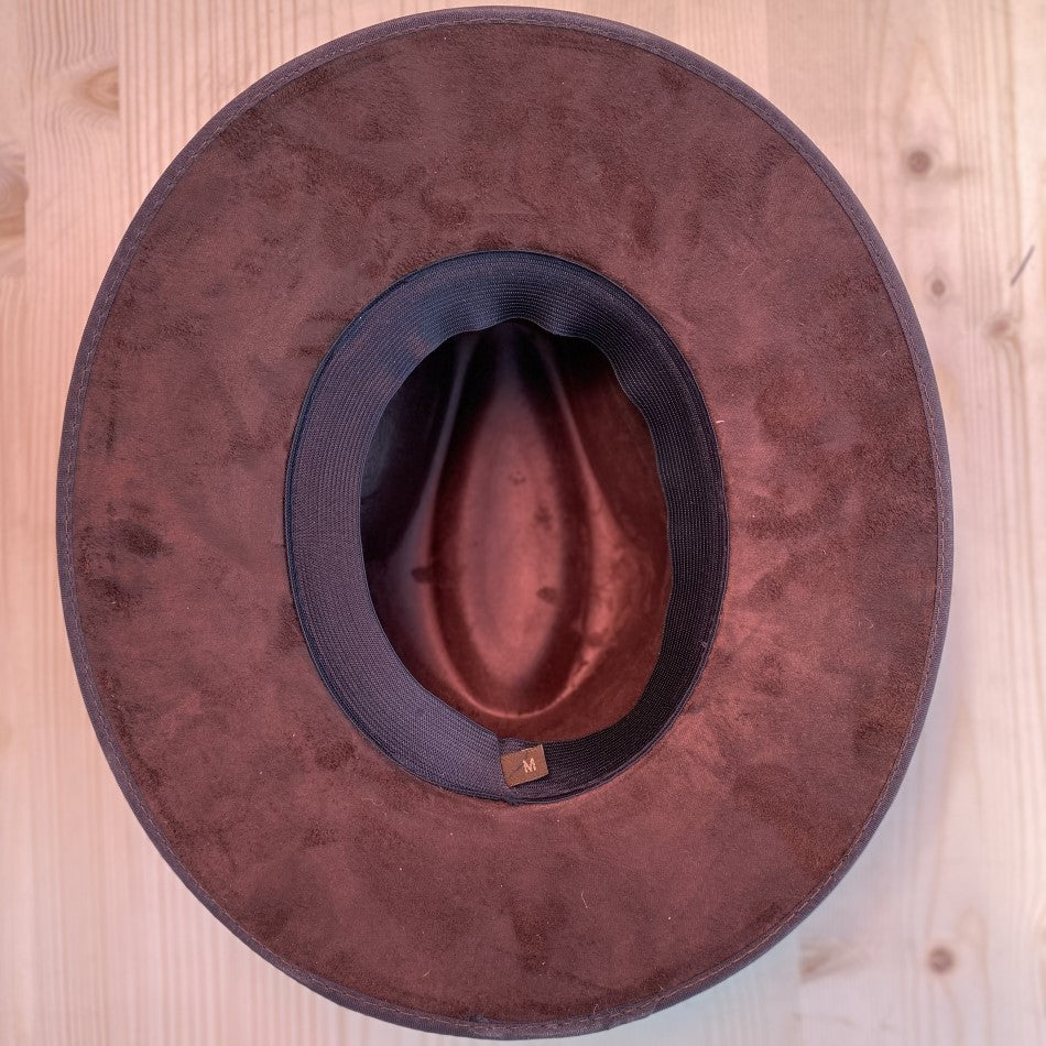 Brown Felt Hats for Women / Sombreros de Fieltro Cafe para Mujer - Sombrero de Fieltro - Sombreros para Mujer - Sombreros para Mujer de Fieltro - Sombreros para Mujer Mexicanos - Sombreros para Mujer de Sol