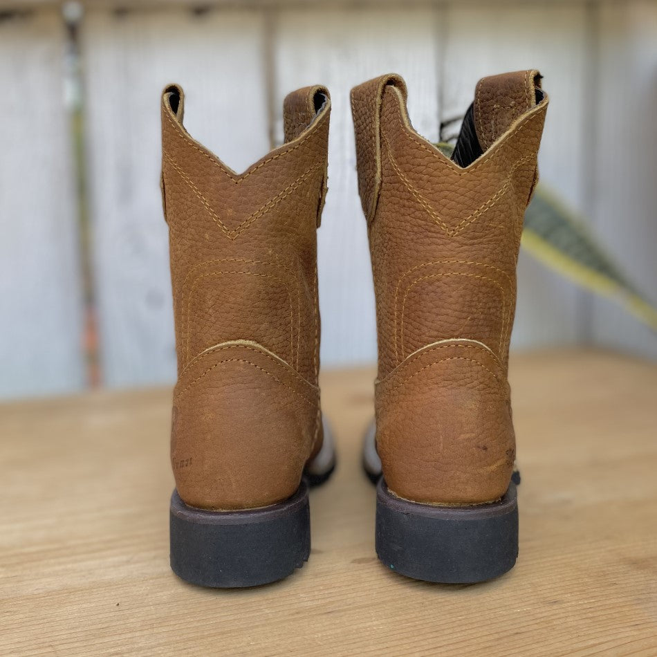 AS-030-SC Floater Tan - Botas Vaqueras para Niños - Bota Vaquera para Niño - Botas para Niño