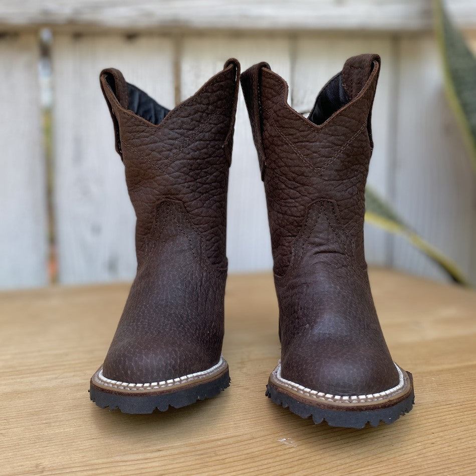 AS-Oval Moka Avinado - Botas Vaqueras para Niños - Bota Vaquera para Niño - Botas para Niño