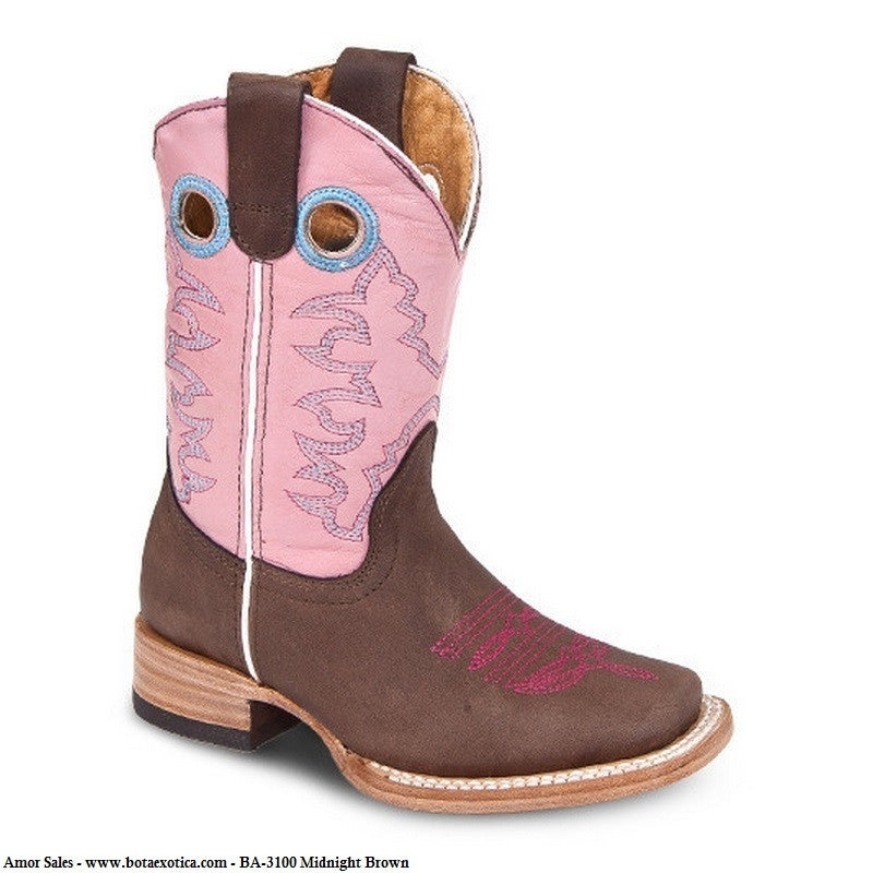 BA-3100 Western Boots for Kids - Main Image