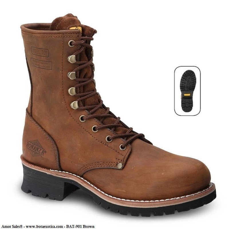 BAT-901 Brown - Botas de Trabajo