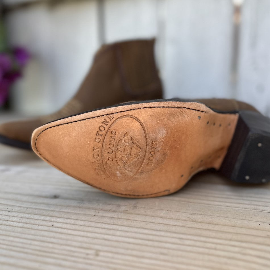 Botines-para-Dama-de-Piel-Crazy-BS-Gipsy-Tan-Botin-Vaquero-para-Mujer