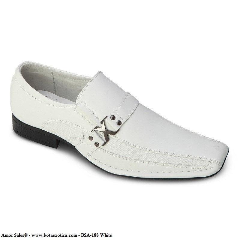 BSA-188 White - Zapatos Casuales para Hombres