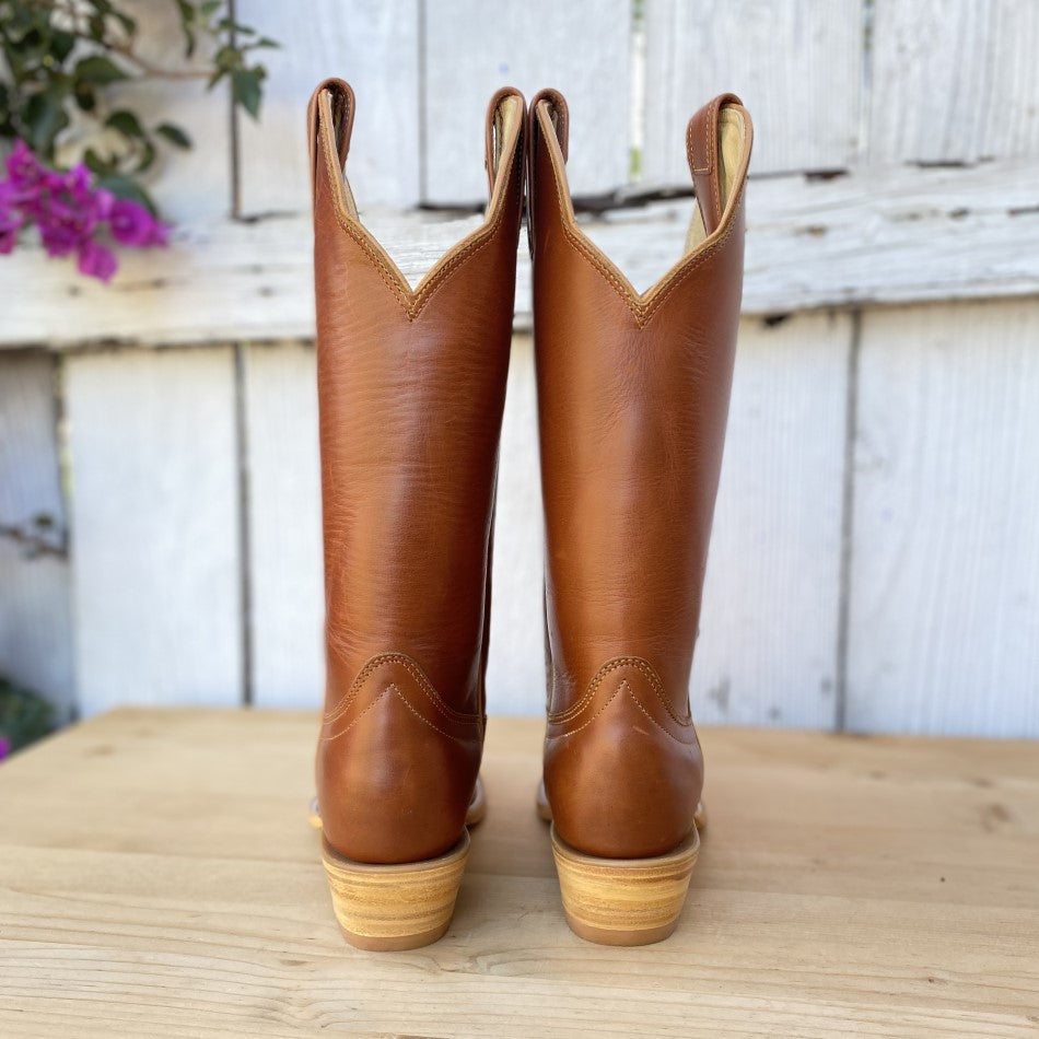 Bota Vaquera Red Hawk Maple Crazy - Botas Vaqueras para Mujer - Bota Vaquera para Mujer - Botas para Mujer Vaqueras