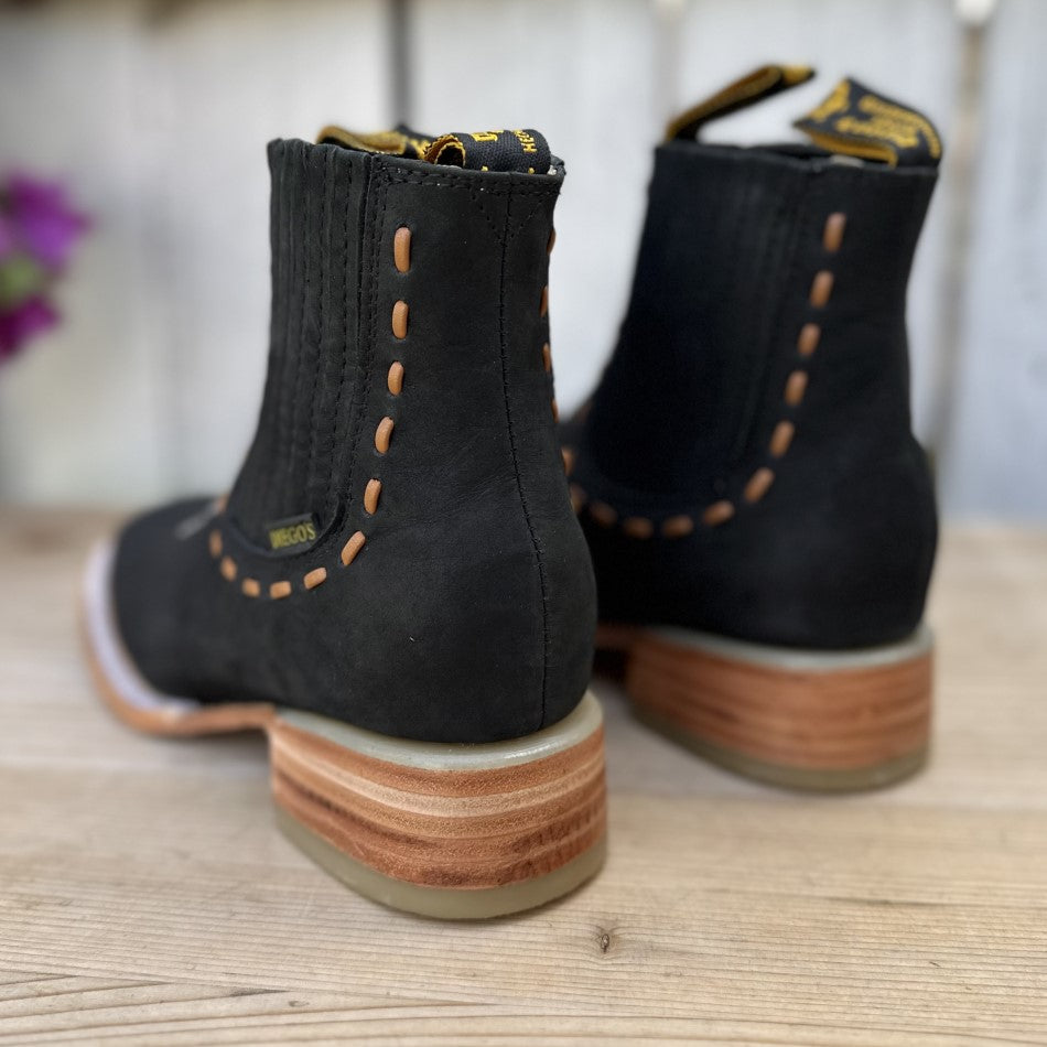 Botin-Tejido-color-Negro-para-Mujer-Botines-Vaqueros-para-Mujer-Botin-Vaquero-con-Tejido-para-Mujer