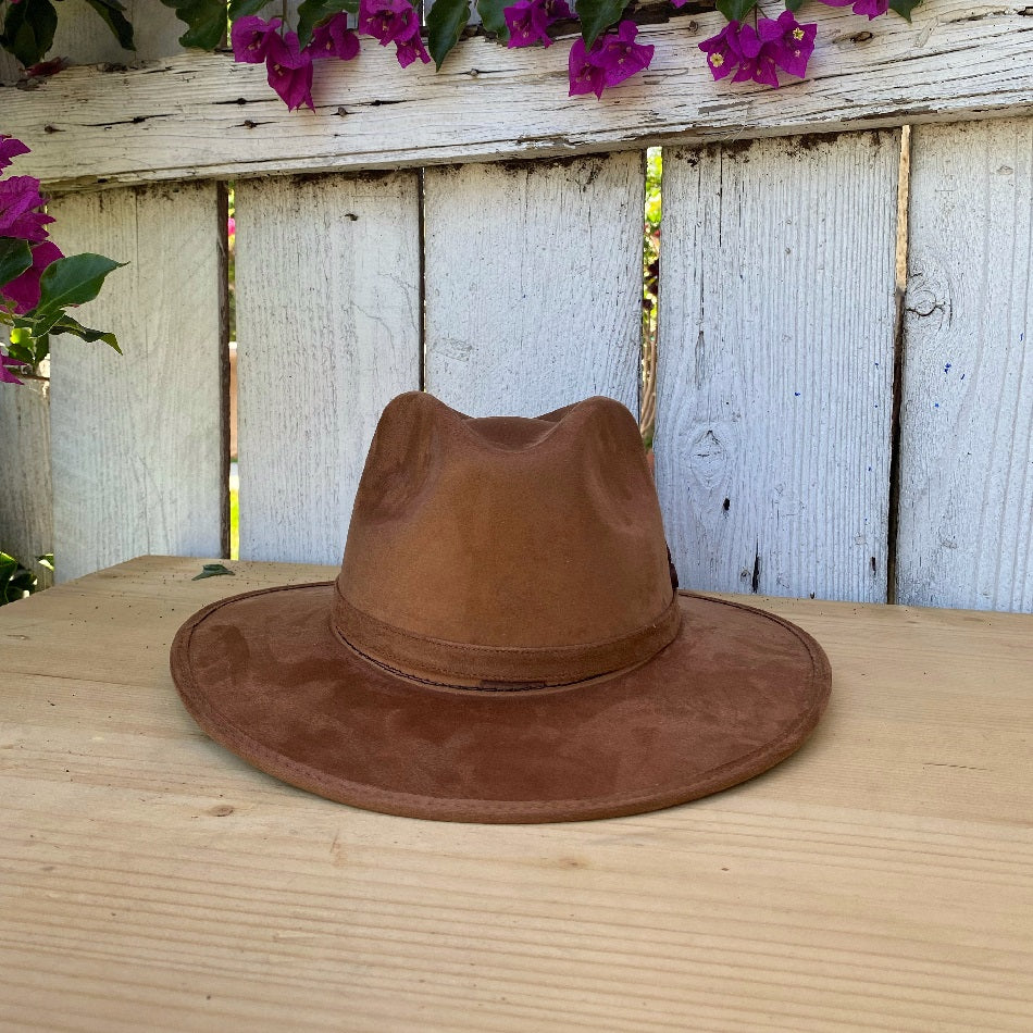 Bronze Explorer Felt Hat - Sombreros de Fieltro - Sombreros de Fieltro para Niñas - Sombreros para Niña de Fieltro