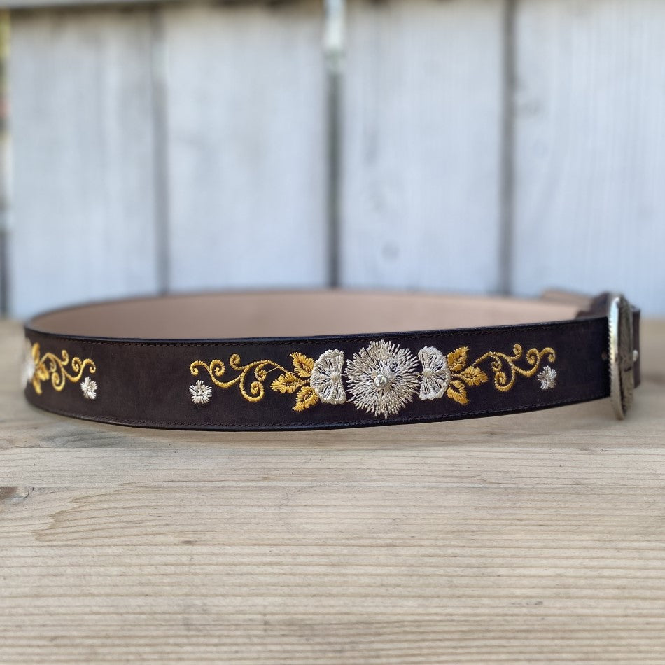 Cinturon Vaquero JB-1501 Chocolate - Cinturones Vaqueros para Mujer - Cinturon Vaquero para Mujer - Cinturon Vaquero - Cinturones para Mujer