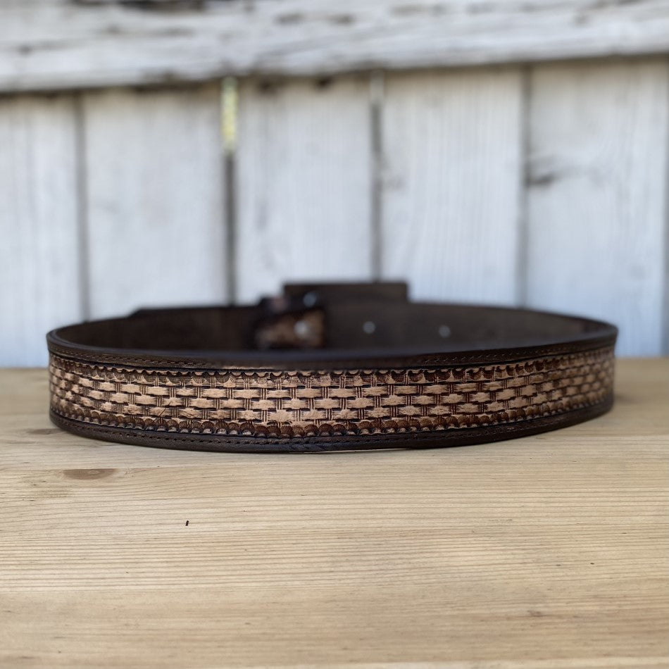 Cinturon Petatillo Cafe Personalizado - Cinturones - Cinturones para Hombre - Cinturones Vaqueros Hombre - Cinturones Vaqueros para Hombre - Cintos Vaqueros para Hombre