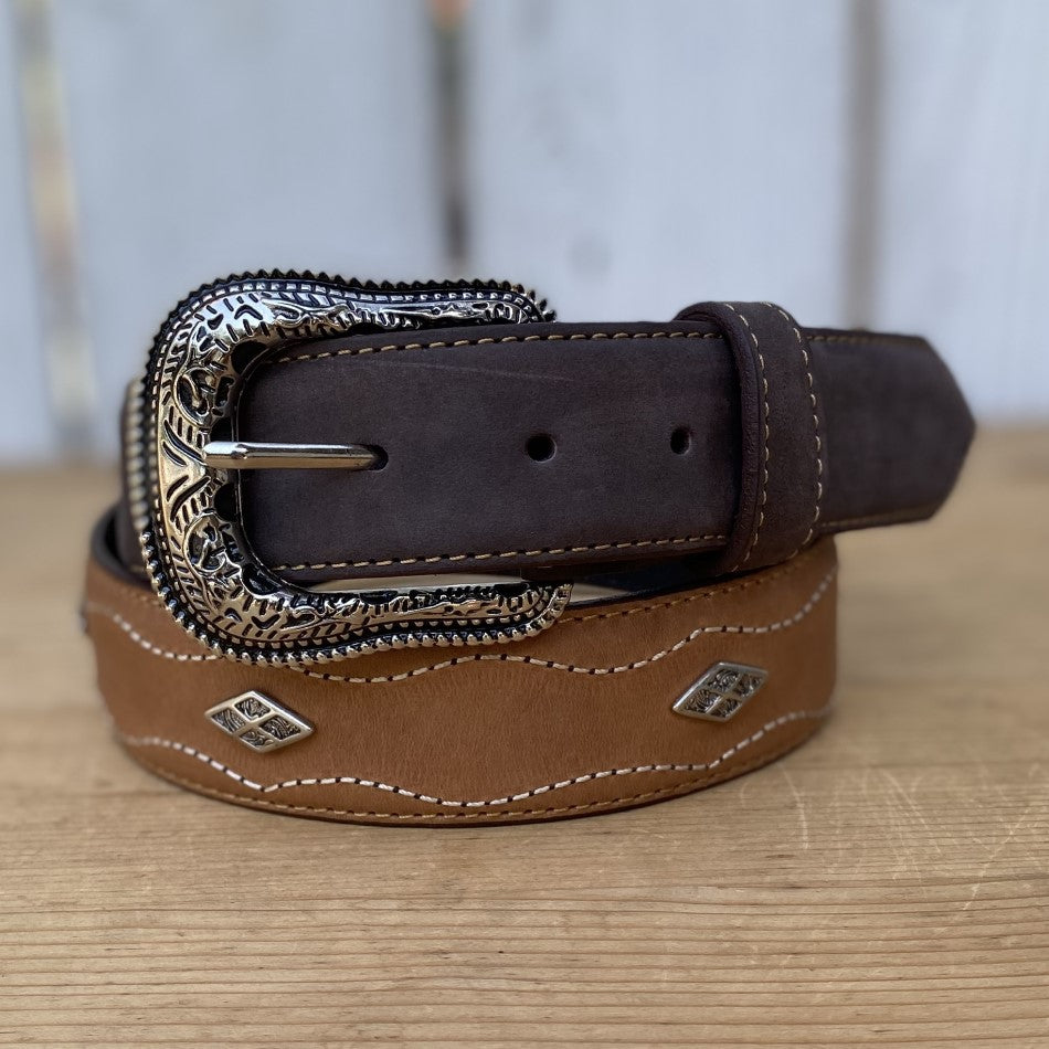 JB-1501 Cafe - Cinturones para Mujer - Cintos Vaqueros para Mujer