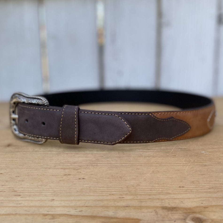 Cinturon Vaquero SC-01 Cafe - Cinturones Vaqueros para Hombre - Cintos Mexicanos para Hombre