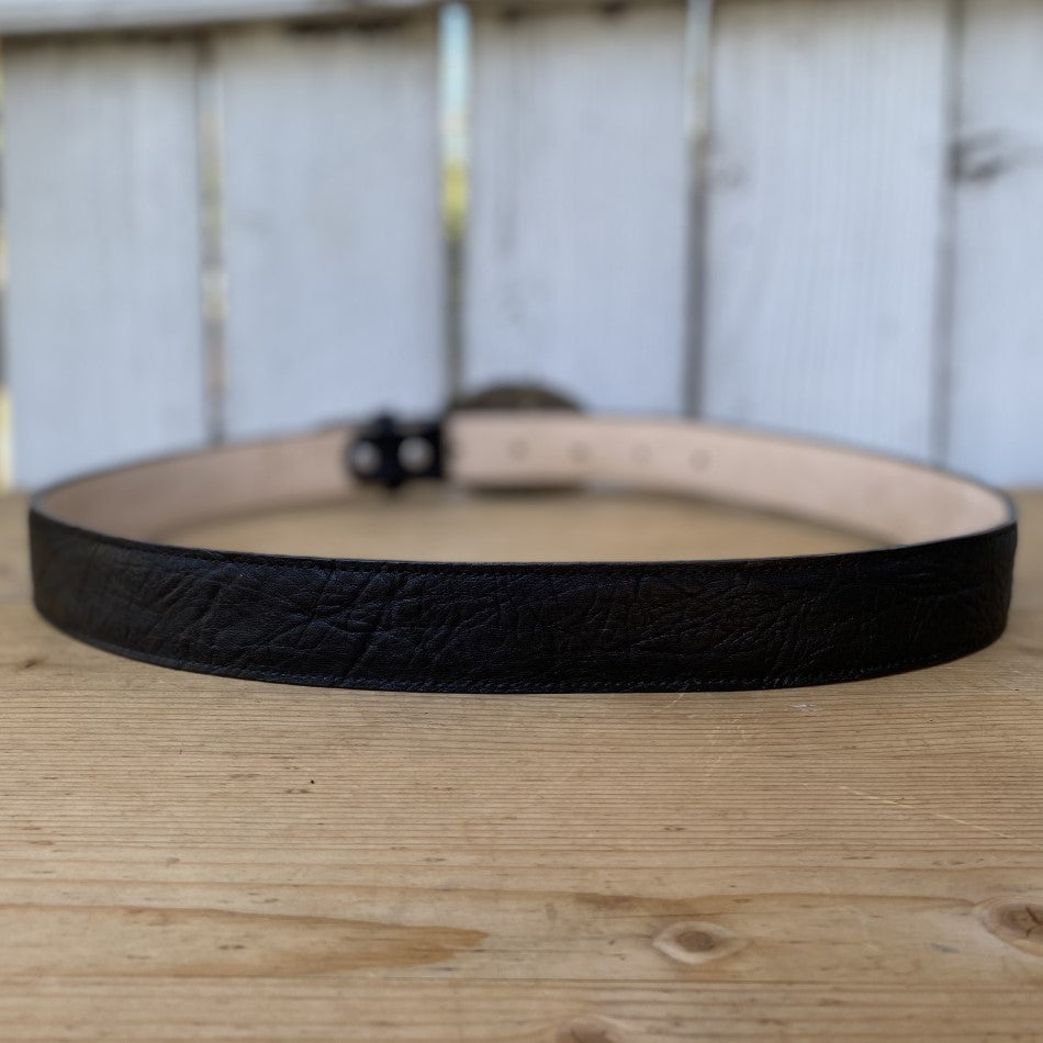 Cinturon Vaquero JB-140 Negro - Cinturones Vaqueros para Hombre - Cintos Vaqueros Hombre - Cinturones de Piel Vaqueros para Hombre