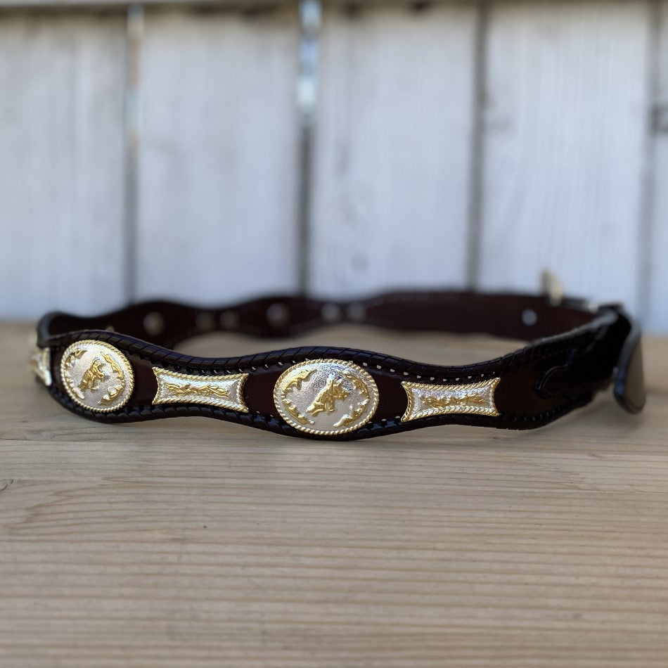 Cinturon Vaquero de Piel con Conchos - CInturones Vaqueros con Conchos - CIinturones Vaqueros de Cuero - Cinturon de Cuero Vaquero - Cinturon de Piel Vaquero con Conchos