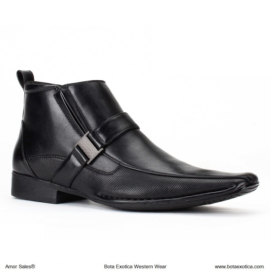 D624 Black - Botas Casuales para Hombres