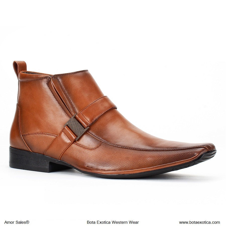 D624 Cognac - Botas Casuales para Hombres