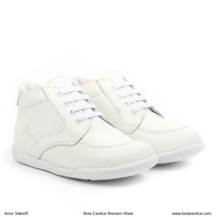 DG8932 White - Zapatos para Ninos