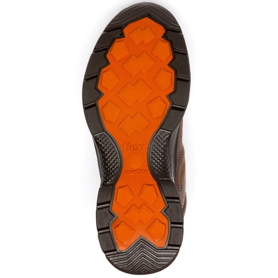 FLX-77802 Chocolate - Botas Flexi para Hombre - Flexi Botas para Hombre - Botas para Hombre Flexi - Botas Flexi