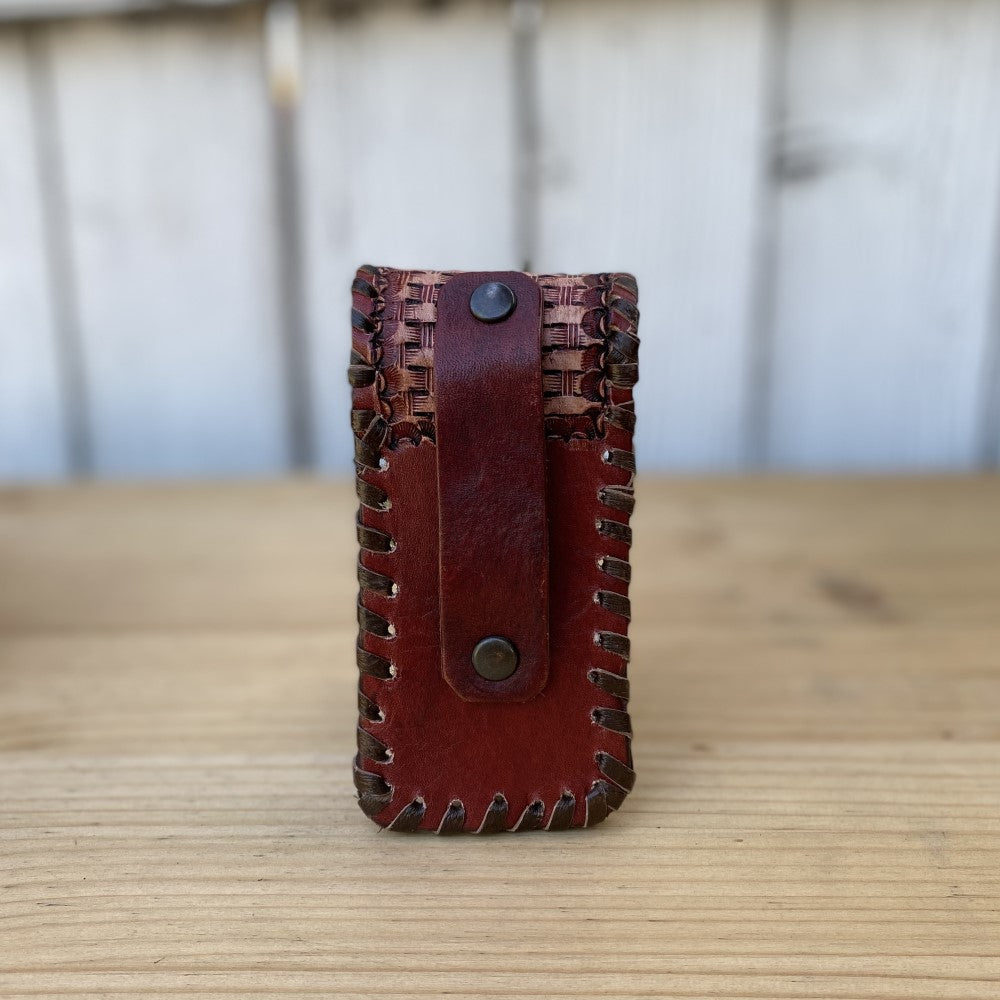 Funda para Navaja Petatillo Chedron - Fundas Vaqueras para Navaja - Sheaths for Pocket Knives - Fundas para Navaja - Bota Exotica
