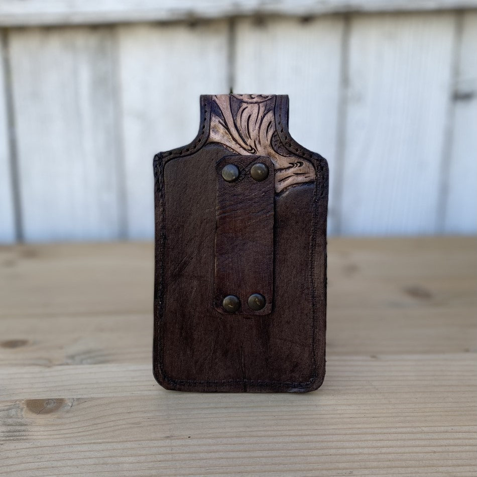 Fundas para Telefono - Fundas para Telefono Vaqueras - Funda para Telefono con Gallo Cafe - Funda para Telefono Vaquera - Funda de Telefono Cincelada