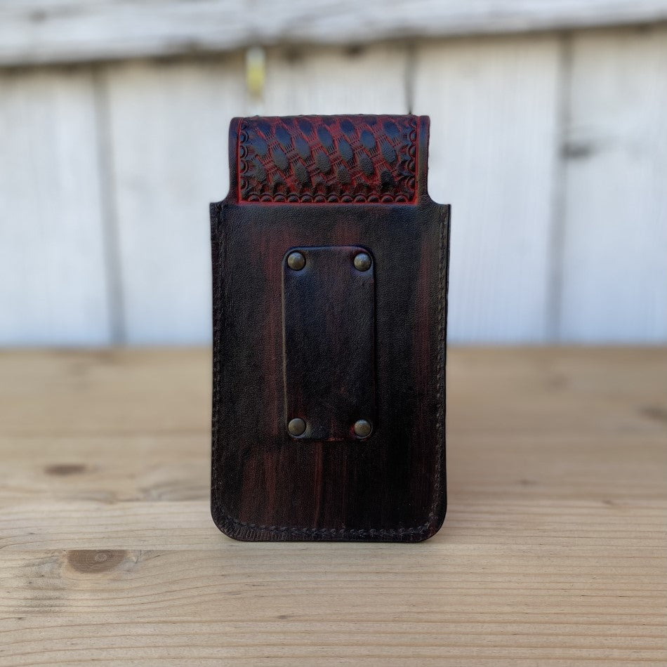 Fundas para Telefono - Fundas para Telefono Vaqueras - Funda para Telefono Tombstone Rojo con Negro - Fundas para Telefono Vaqueras