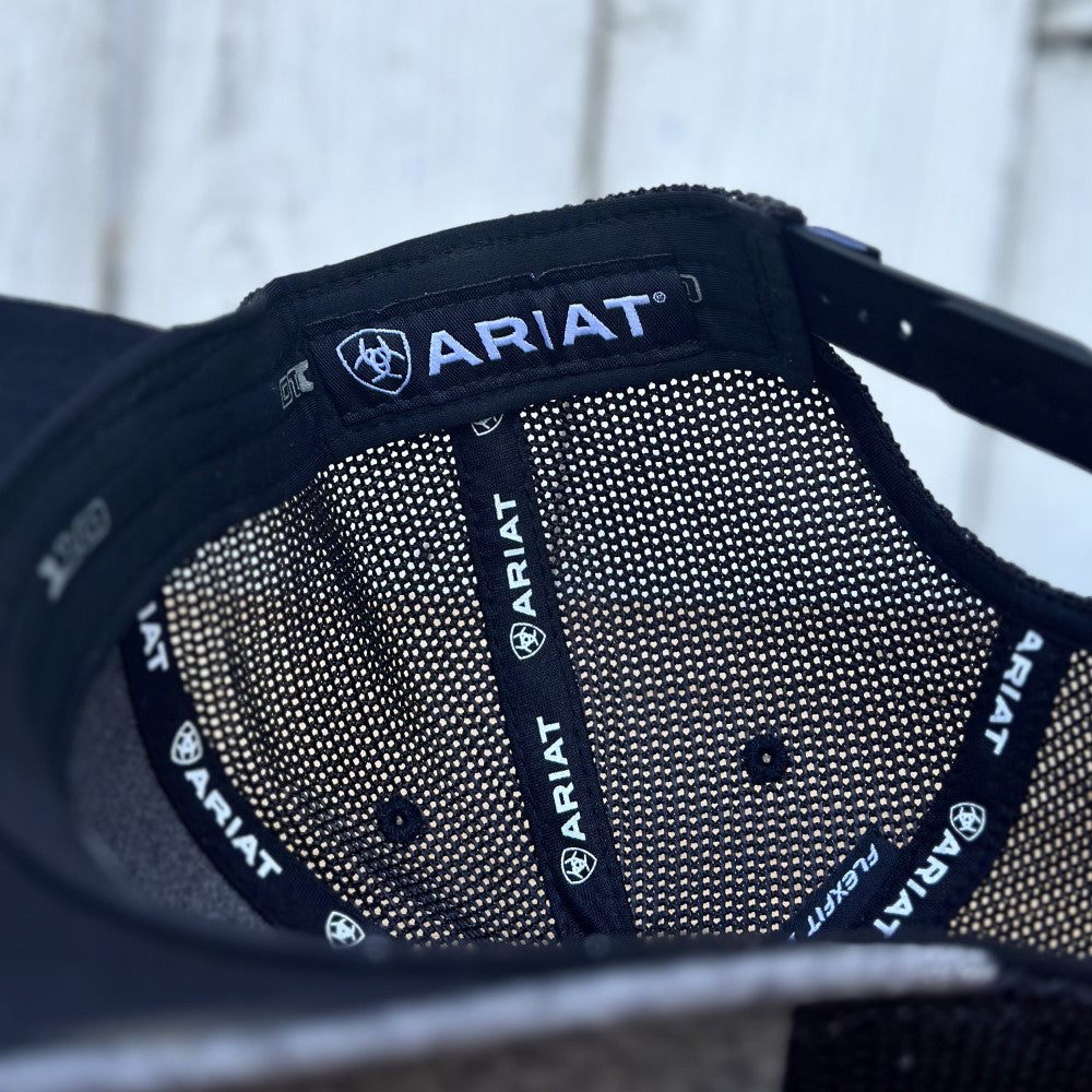 Gorra Ariat Mexico Gris - Gorras Ariat para Hombre - Ariat para Hombre