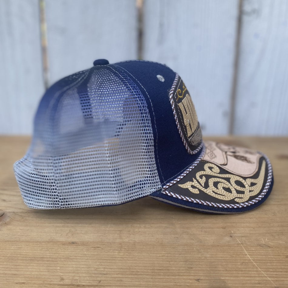 Gorra Vaquera de Hidalgo - Gorras Mexicanas Artesanales - Gorra de Hidalgo