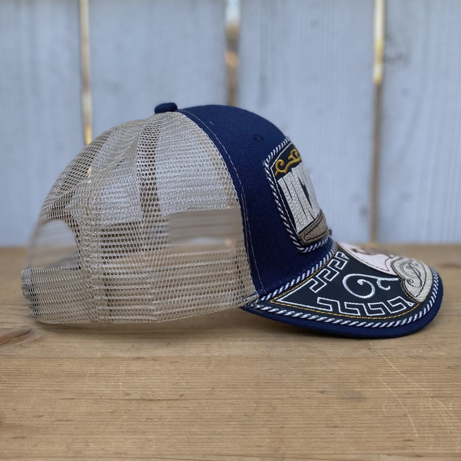 Gorra Vaquera de Michoacan con Pelo de Res - Gorras Vaqueras Artesanales - Gorra Mexicana con Michoacan