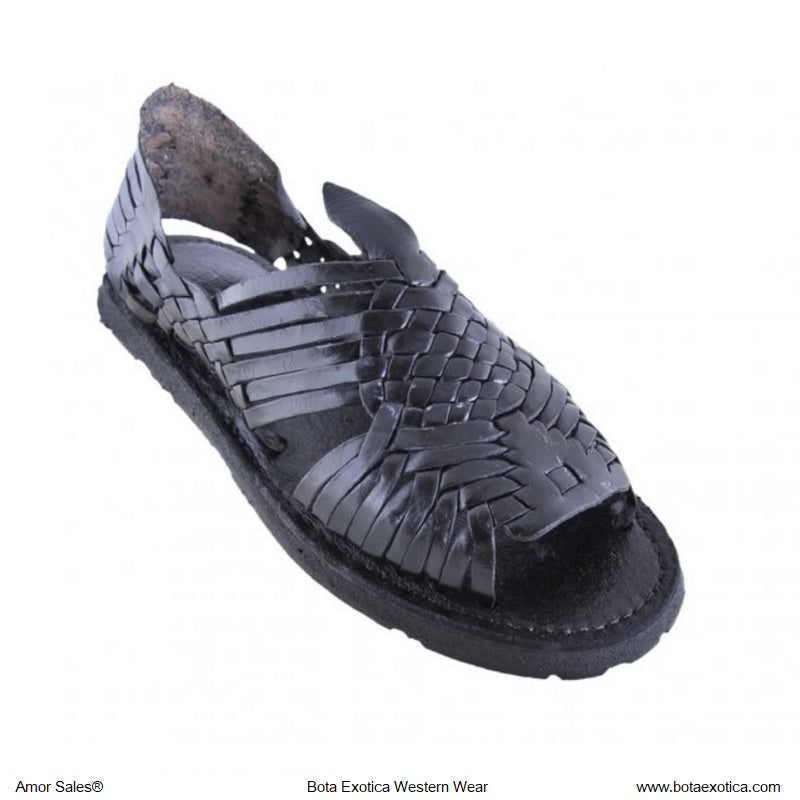 Huaraches para Hombres BA-Tradicional Pachuco Negro