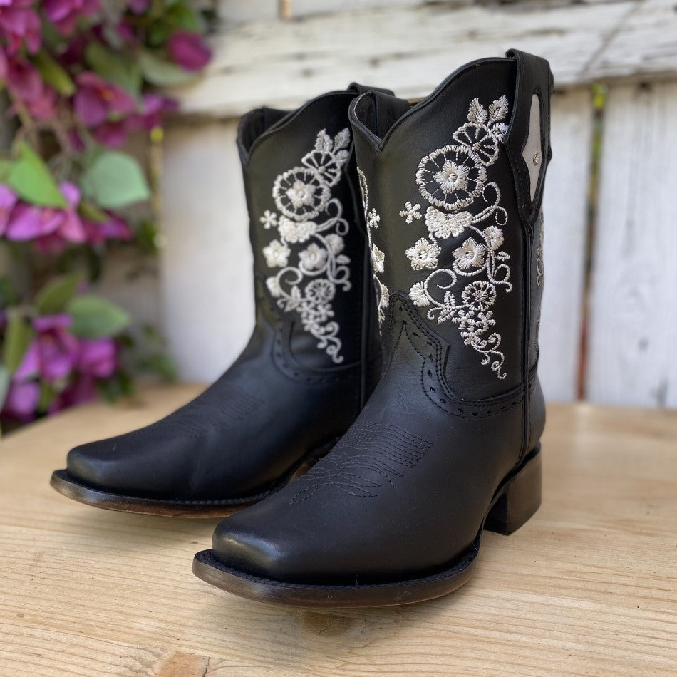 JB-1401 Black Western Boots for Women Western Boots for Women