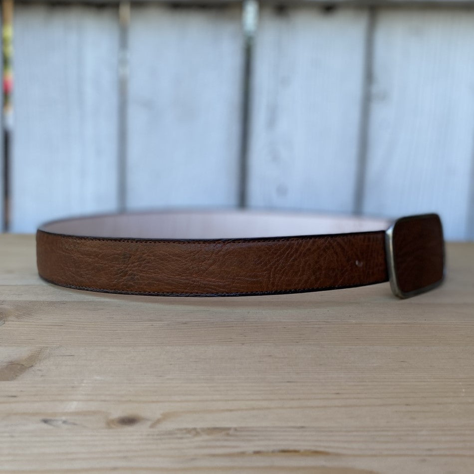 JB-140 Cinturon Vaquero Cafe - Cinturones de Rodeo para Hombre - Cinturones para Hombre de Rodeo - Cintos de Rodeo para Hombre