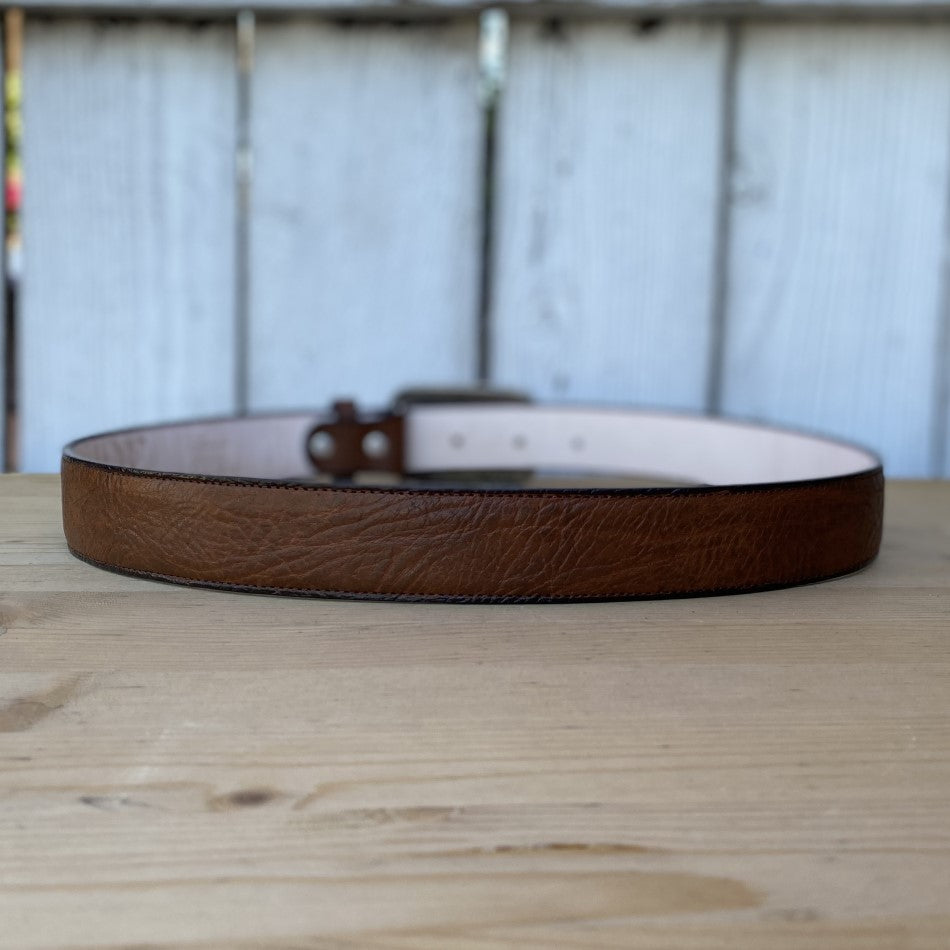 JB-140 Cinturon Vaquero Cafe - Cinturones de Rodeo para Hombre - Cinturones para Hombre de Rodeo - Cintos de Rodeo para Hombre