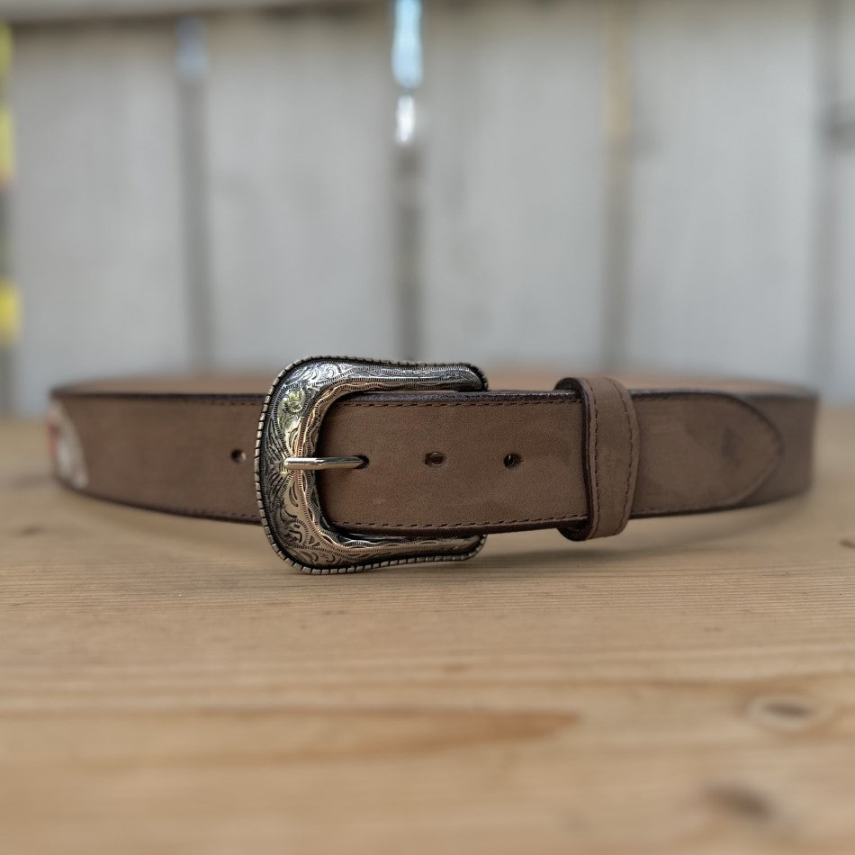 JB-1606 Arena - Cinturones Vaqueros para Mujer - Cinturones para Mujer Vaqueros - Cinturones de Piel Vaqueros