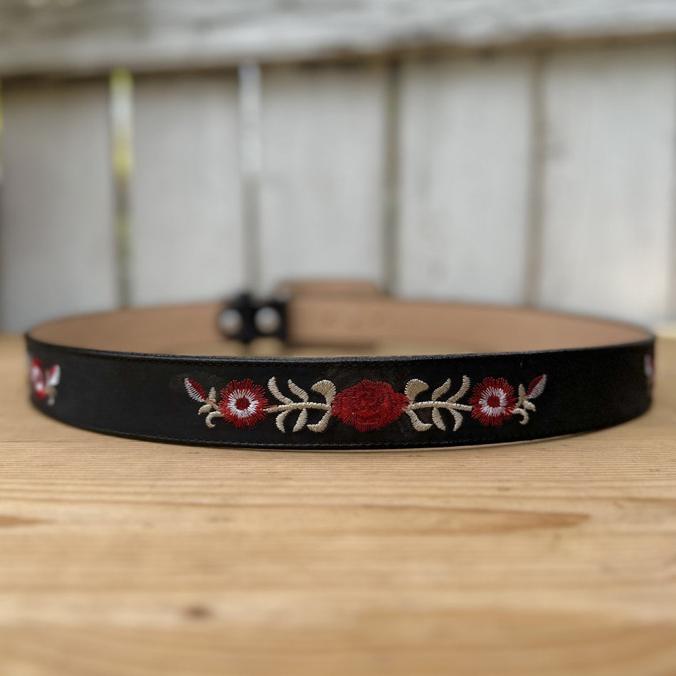 JB-1607 Negro - Cinturones Vaqueros para Mujer - Cinturones para Mujer Vaqueros - Cinturones de Piel Vaqueros