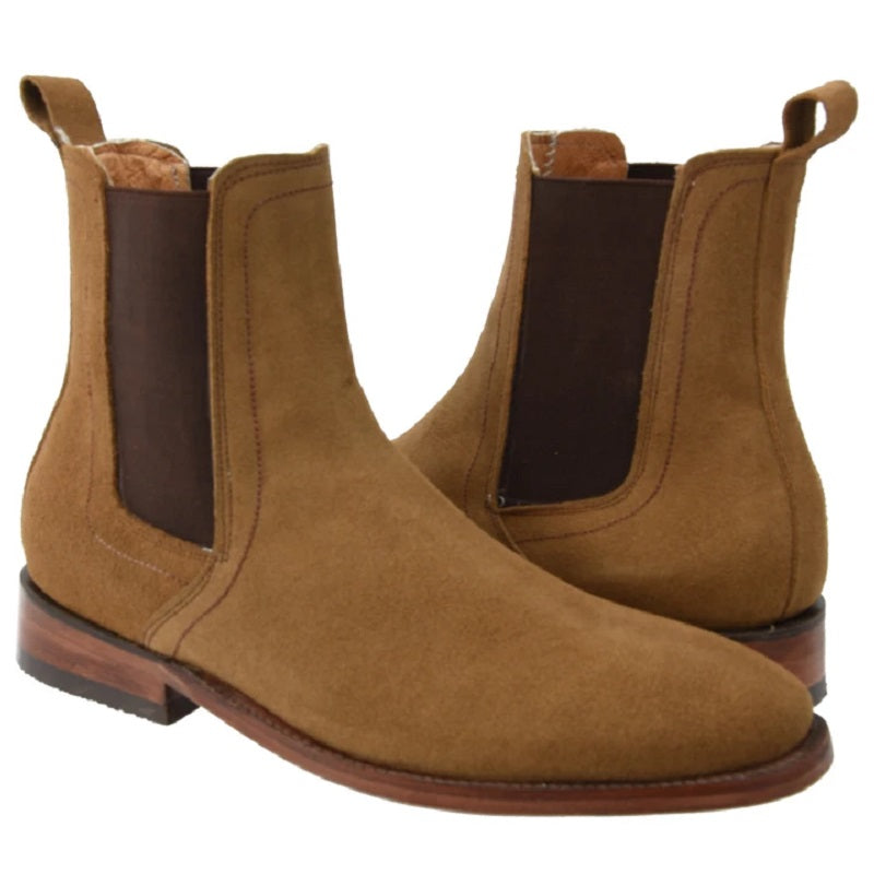 Joe Boots - JB-301- Brown/Cafe- Casual Boots for Men / Botas Casuales Para Hombre - Exotic boots, western boots, rodeo boots, cowboy boots - botas exoticas, botas vaqueras, botas de rodeo