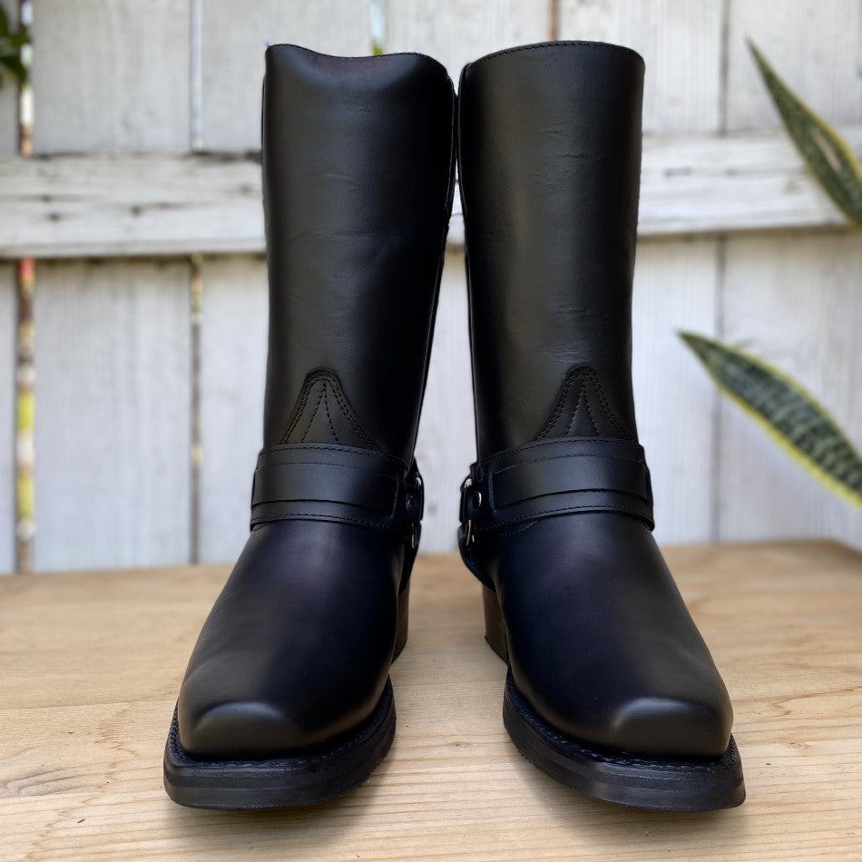 Botas de Motociclista JB-401 Negro - Bota de Motociclista para Hombre