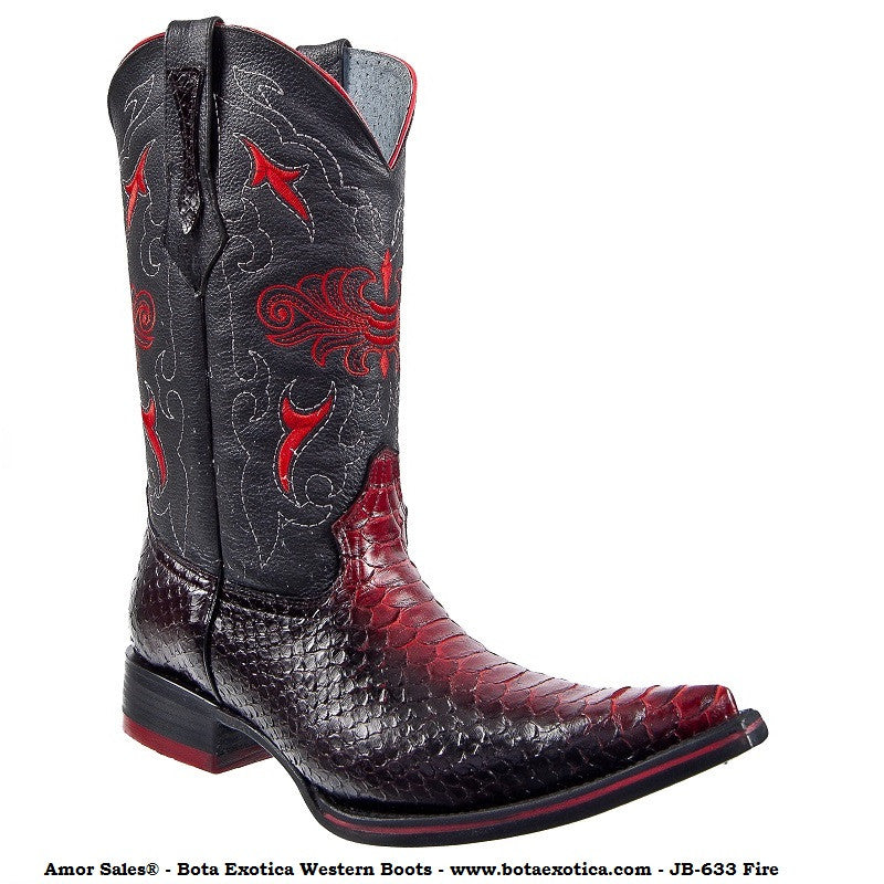 JB-633 Exotic Cowboy Boots for Men Exotic Boots for Men