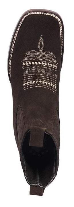 JB-723 Chocolate - Botines Vaqueros para Hombre
