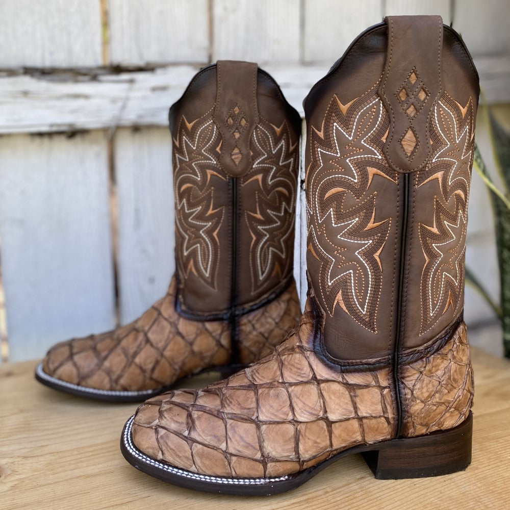 Bota de Pirarucu Original JB-761 Orix - Botas de Pirarucu Original para Hombre - Bota Pirarucu Original