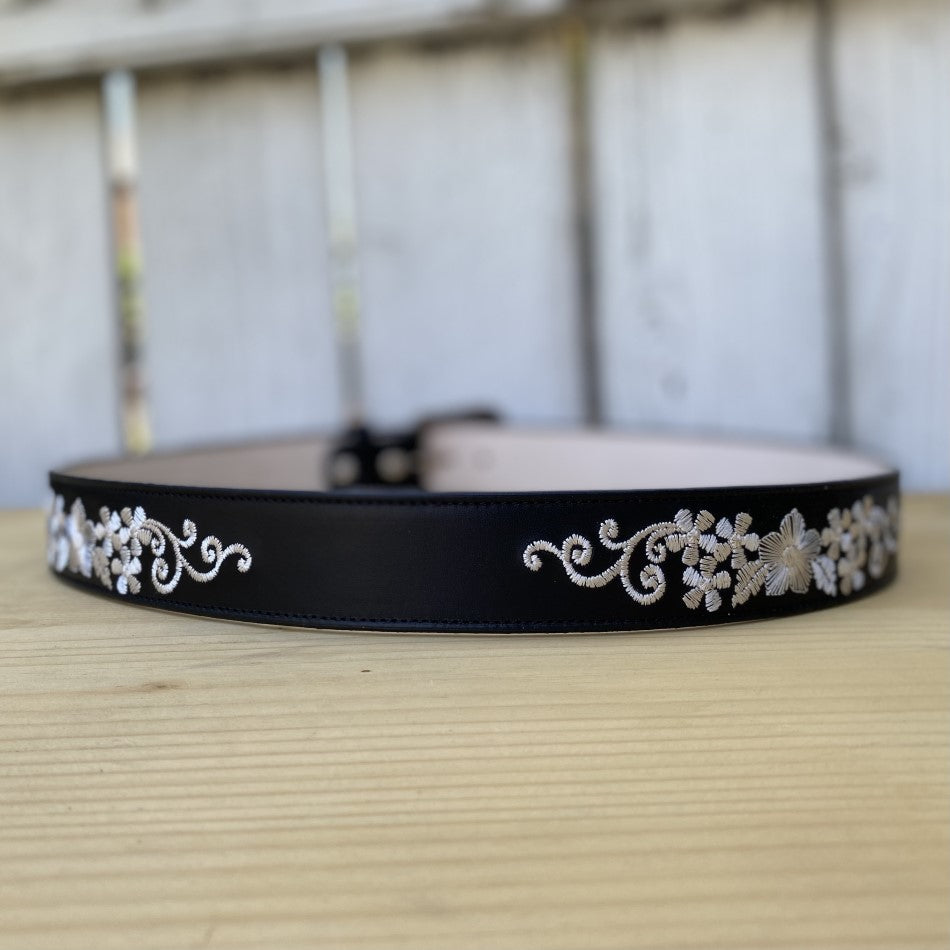 JB-1501 Negro - Cinturones para Mujer - Cintos - Cinturones Vaqueros para Mujer - Cinturones de Rodeo para Mujer - Cinturones Mexicanos para Mujer